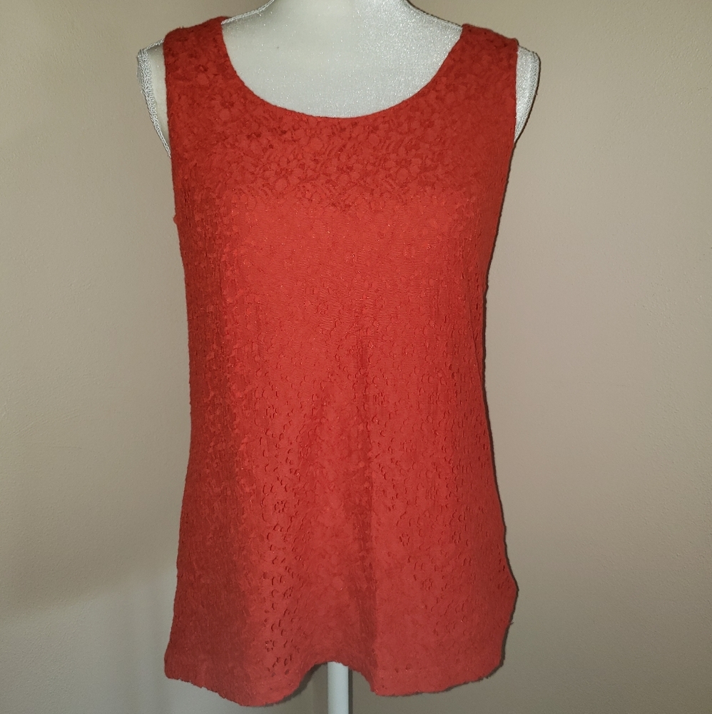 Banana Republic SZ Medium Orange EUC